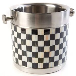 MacKenzie-Childs Checkered Ice Bucket